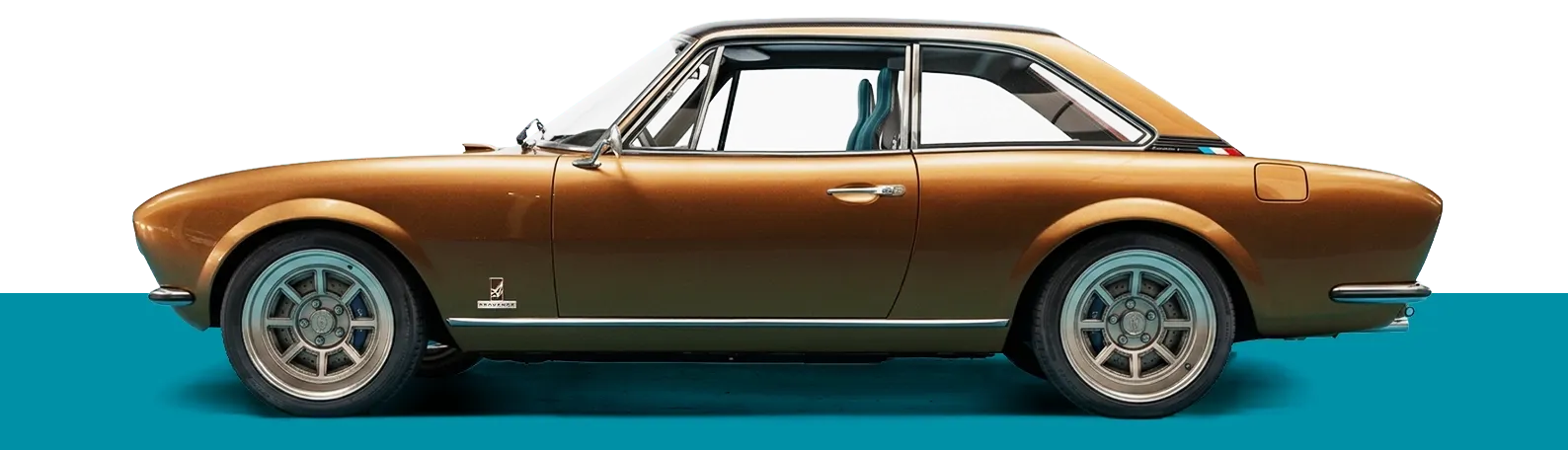 Projet-a 504, restomod par Allure provence Automotive, société spécalisée dans le restomod près d'Aix-en-Provence